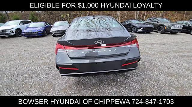 new 2025 Hyundai Elantra car, priced at $25,363