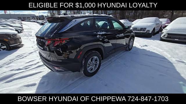 new 2025 Hyundai Tucson car, priced at $29,661