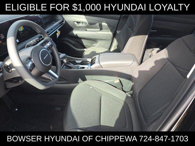 new 2025 Hyundai Tucson car, priced at $29,661