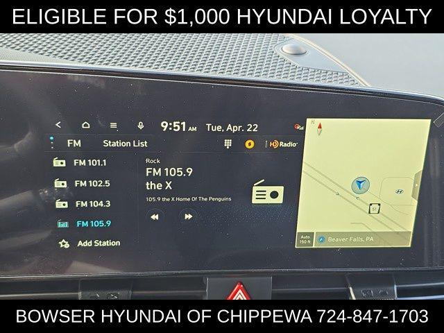 new 2025 Hyundai Elantra car, priced at $27,026