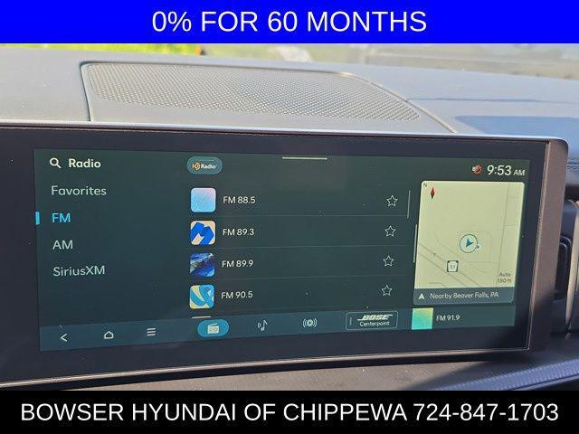 new 2025 Hyundai SANTA FE HEV car, priced at $46,966