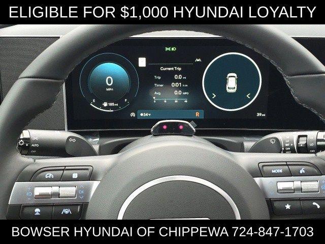 new 2025 Hyundai Tucson car, priced at $34,282