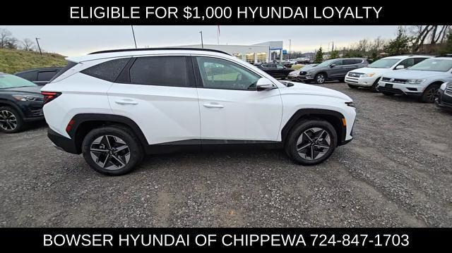 new 2025 Hyundai Tucson car, priced at $34,282