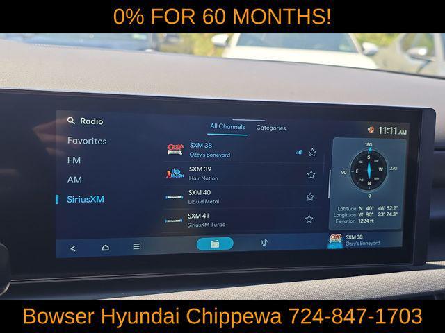 new 2025 Hyundai Tucson car, priced at $33,322