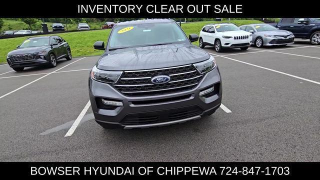 used 2021 Ford Explorer car, priced at $25,261