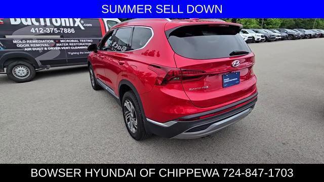 used 2022 Hyundai Santa Fe car, priced at $23,913