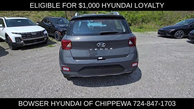 new 2025 Hyundai Venue car, priced at $24,133