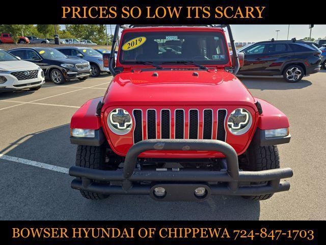 used 2019 Jeep Wrangler Unlimited car, priced at $29,000