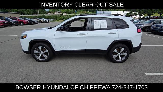 used 2022 Jeep Cherokee car, priced at $23,307