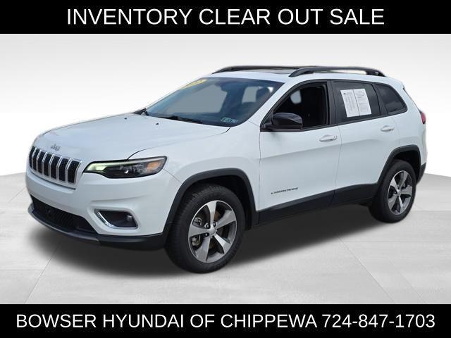 used 2022 Jeep Cherokee car, priced at $23,846