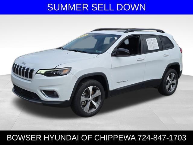 used 2022 Jeep Cherokee car, priced at $22,312