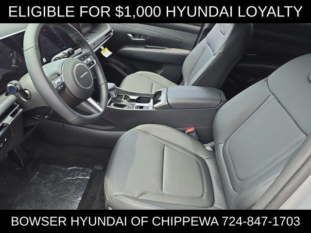 new 2025 Hyundai Tucson car, priced at $34,150