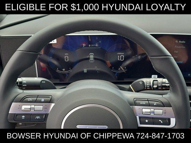 new 2025 Hyundai Tucson car, priced at $34,150