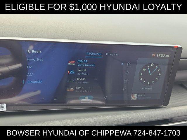 new 2025 Hyundai Tucson car, priced at $34,150