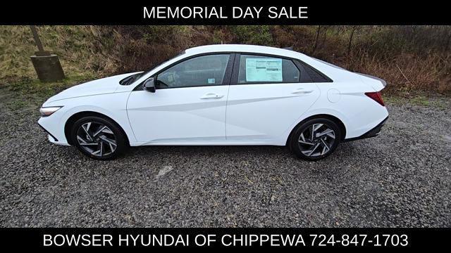 new 2025 Hyundai Elantra car, priced at $27,920