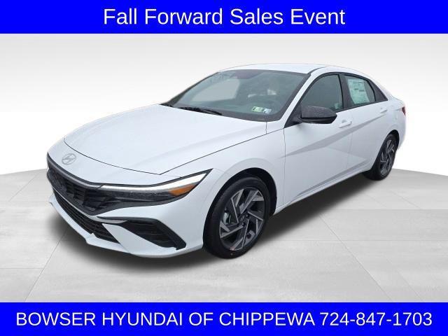 new 2025 Hyundai Elantra car, priced at $26,670
