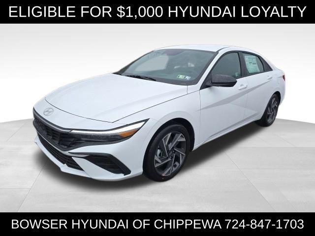 new 2025 Hyundai Elantra car, priced at $27,920