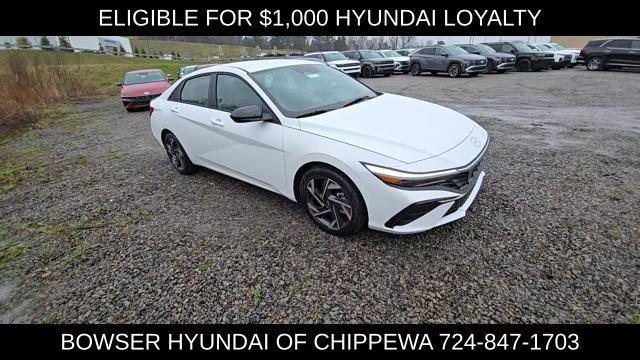 new 2025 Hyundai Elantra car, priced at $27,670