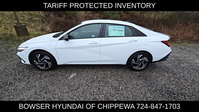 new 2025 Hyundai Elantra car, priced at $28,170