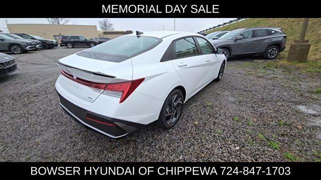 new 2025 Hyundai Elantra car, priced at $27,920