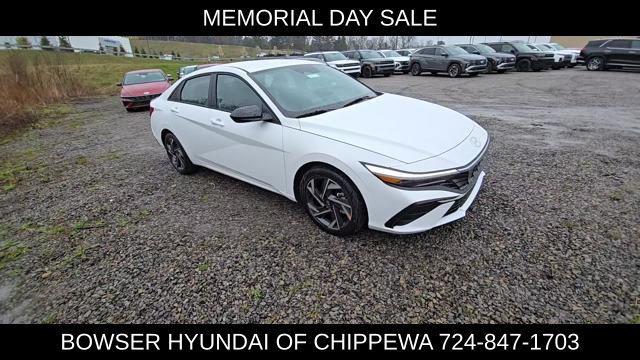 new 2025 Hyundai Elantra car, priced at $27,920