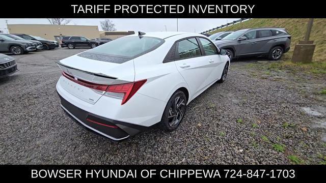new 2025 Hyundai Elantra car, priced at $28,170