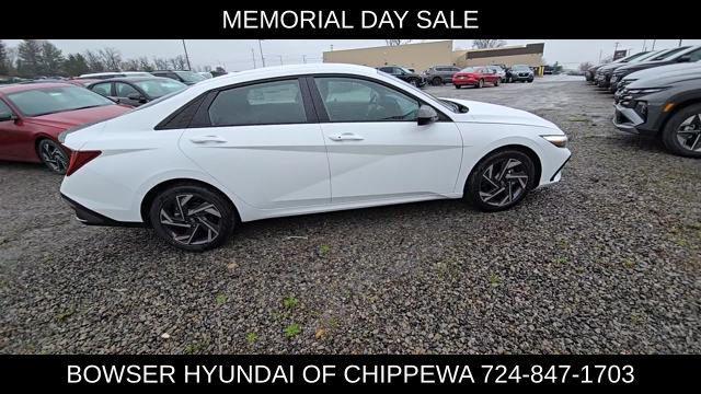 new 2025 Hyundai Elantra car, priced at $27,920
