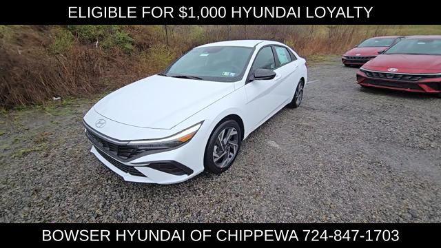 new 2025 Hyundai Elantra car, priced at $27,670