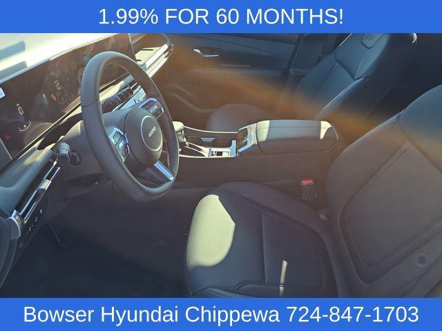 new 2025 Hyundai Tucson car, priced at $33,101