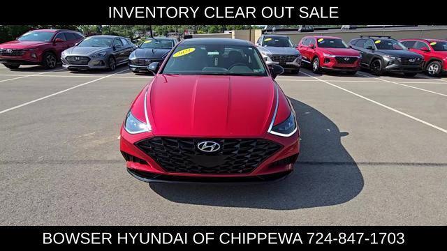 used 2021 Hyundai Sonata car, priced at $19,281