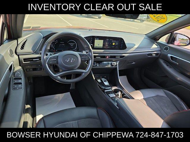 used 2021 Hyundai Sonata car, priced at $19,281