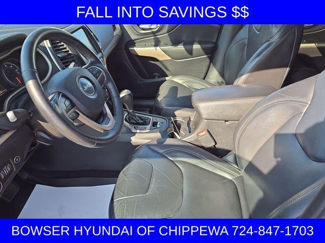 used 2018 Jeep Cherokee car, priced at $13,457