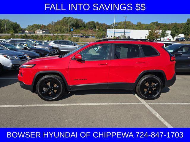 used 2018 Jeep Cherokee car, priced at $13,457