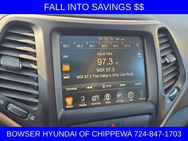 used 2018 Jeep Cherokee car, priced at $13,457