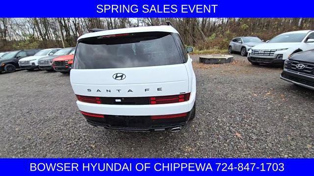 new 2025 Hyundai Santa Fe car, priced at $48,471