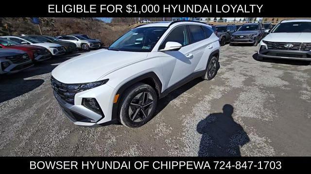 new 2025 Hyundai Tucson car, priced at $34,456