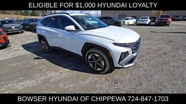 new 2025 Hyundai Tucson car, priced at $34,456
