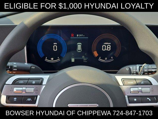 new 2025 Hyundai Tucson car, priced at $32,212