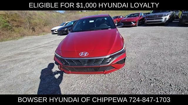 new 2025 Hyundai Elantra car, priced at $23,643