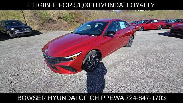 new 2025 Hyundai Elantra car, priced at $23,643
