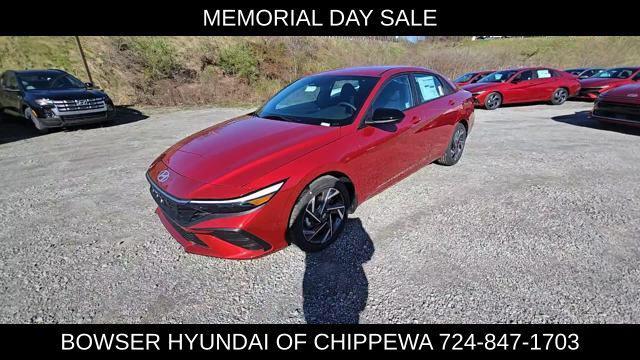 new 2025 Hyundai Elantra car, priced at $23,643