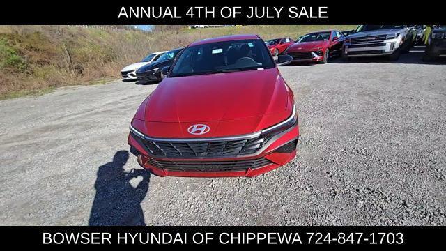 new 2025 Hyundai Elantra car, priced at $23,643