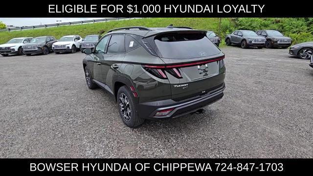 new 2025 Hyundai Tucson car, priced at $34,150