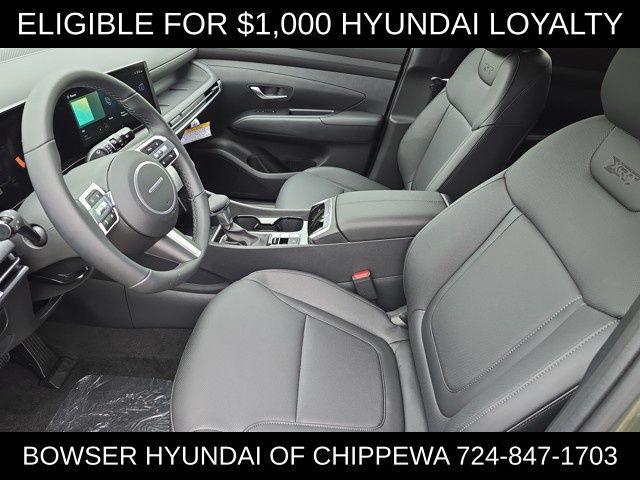 new 2025 Hyundai Tucson car, priced at $34,150