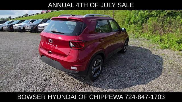 new 2025 Hyundai Venue car, priced at $23,449
