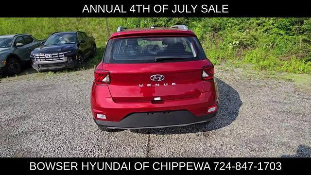 new 2025 Hyundai Venue car, priced at $23,449