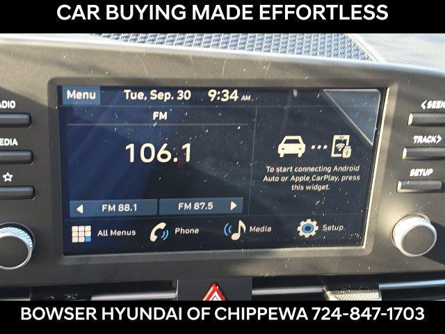 new 2025 Hyundai Elantra car, priced at $22,365