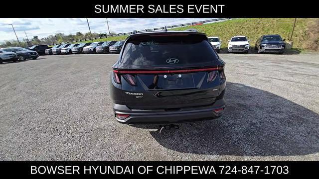 new 2025 Hyundai Tucson car, priced at $34,086