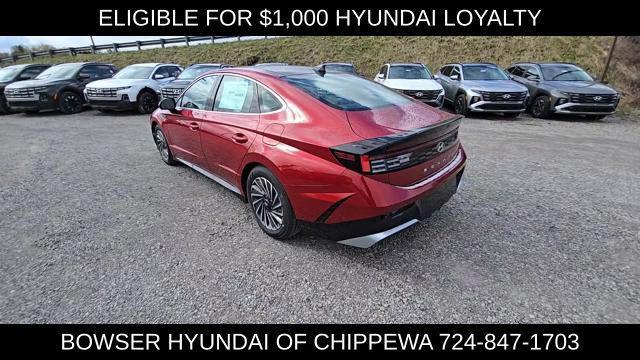 new 2025 Hyundai Sonata Hybrid car, priced at $37,793