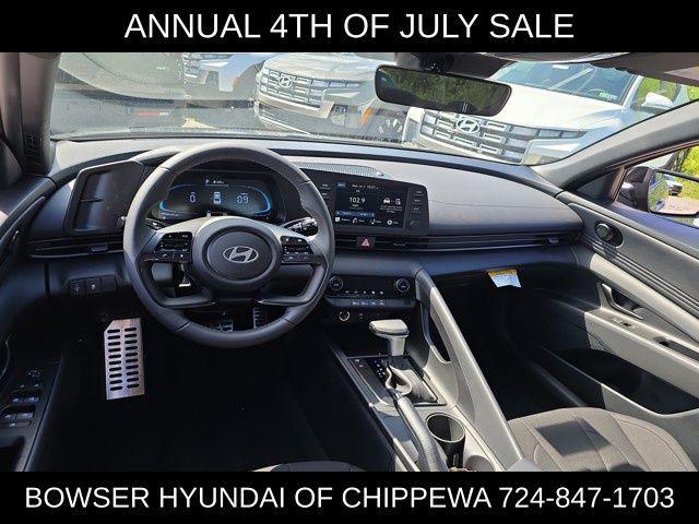 new 2025 Hyundai Elantra car, priced at $23,305